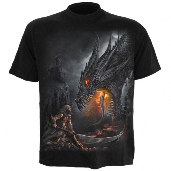 T-Shirt Dragon "Dragon Slayer" - M / T-Shirts Dragons pour Hommes