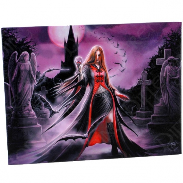 Toile sur chassis "Blood Moon" / Anne Stokes