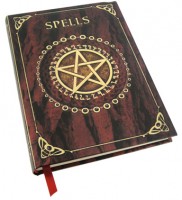 carnet intime spell book red