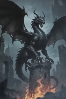 Carte Postale Dragon
