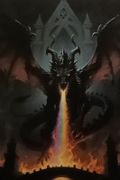 Carte Postale Dragon
