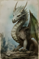 Carte Postale Dragon