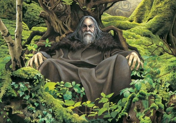 Carte Postale "Le trône de Merlin" / Cartes Postales Legendes