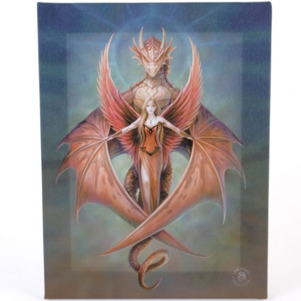 Toile sur chassis "Copper Wing" / Anne Stokes Collection