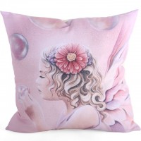 Coussin Fée Jessica Galbreth Believe