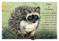 Carte Postale Severine Pineaux Mars - Minetrisson CPK175
