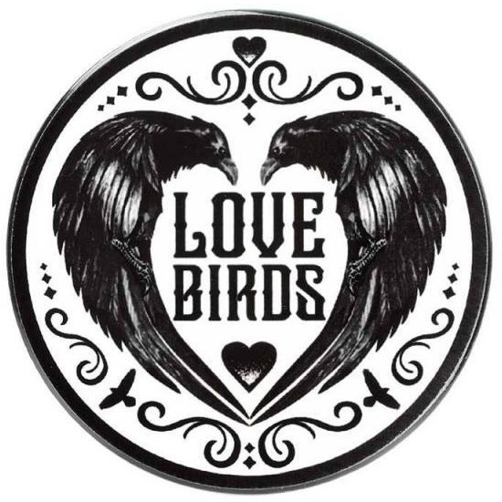 Dessous de verre gothique "Love Birds" / Décorations Gothiques