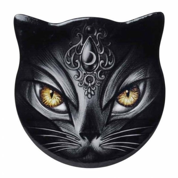 Dessous de verre gothique "Sacred Cat" / Alchemy Gothic