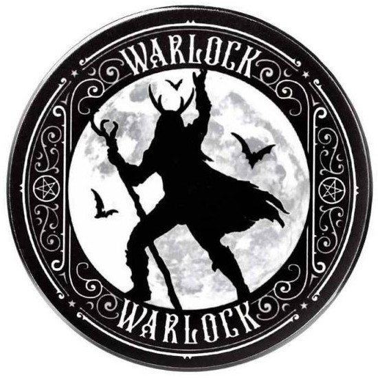 Dessous de verre gothique "Warlock" / Alchemy Gothic