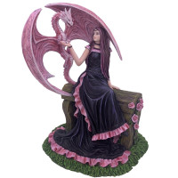 Figurine Anne Stokes Elegant Dragon HL3301A