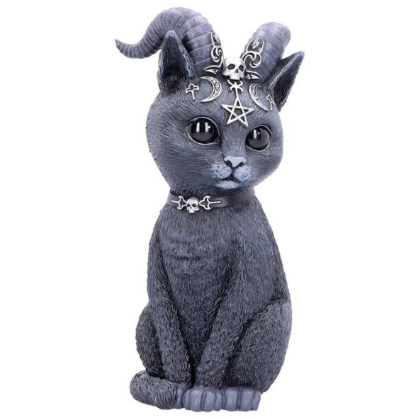 Grand Chat Noir "Pawzuph" / Figurines Gothiques
