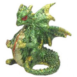 Mini Dragon vert / Dragons Colorés