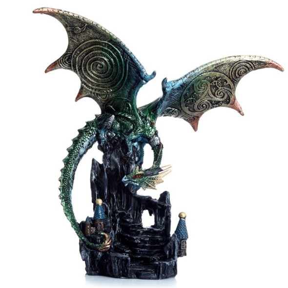 Dragon "Majestic Green Dragon" / Toutes les Figurines de Dragons