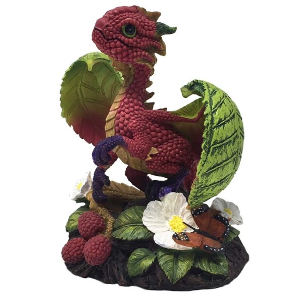 Dragon "Raspberry Guardian" / Statuettes Dragons