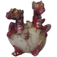 figurines dragonnets rouges