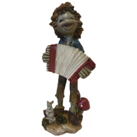 Figurine Pixie accordeonniste