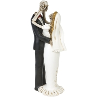 figurine gothique Squelettes mariés
