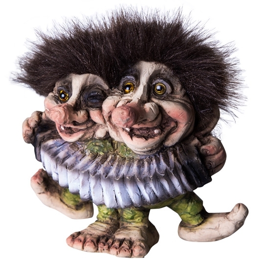 Trolls avec Bandonéon / Figurines de Trolls