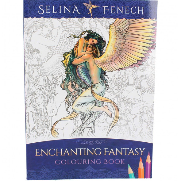 Livre de coloriage Selina Fenech "Enchanting Fantasy" / Papeterie Féerique