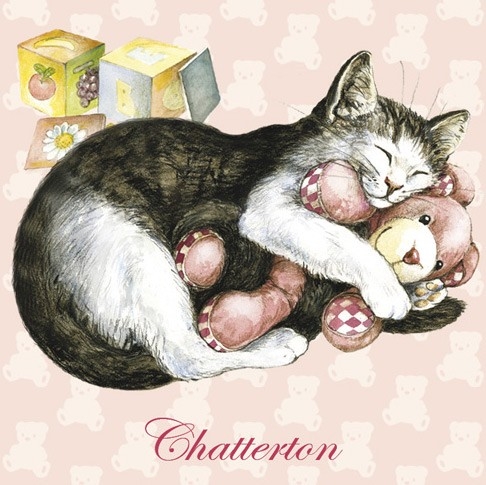 Magnet Chat "Chatterton" / Au Bord des Continents