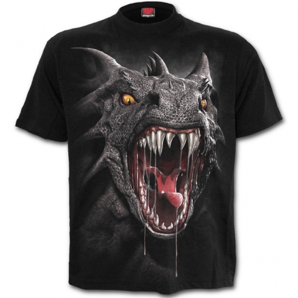 T-Shirt Dragon "Roar of the Dragon" - XXL / T-Shirts Dragons pour Hommes