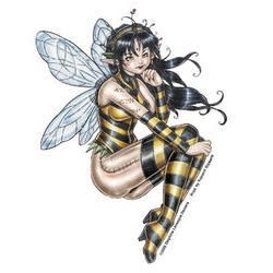 Sticker Fée "Honey Fairy" / Meilleurs ventes