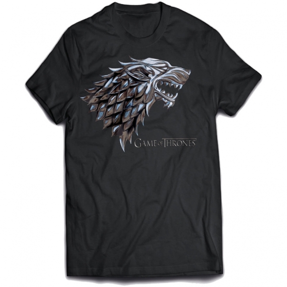 T-Shirt Game of Thrones "Chrome Stark" - L / Meilleurs ventes
