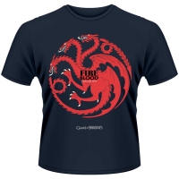 T-Shirt Game of Thrones Fire and Blood PH8901