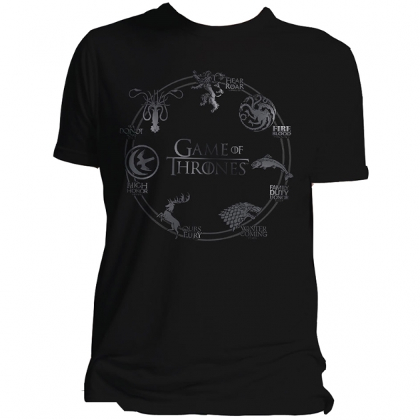 T-Shirt Game of Thrones "Houses" - XL / Vêtements - Taille XL
