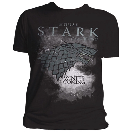 T-Shirt Game of Thrones "Stark House" - XL / T-Shirts Game of Thrones pour Hommes