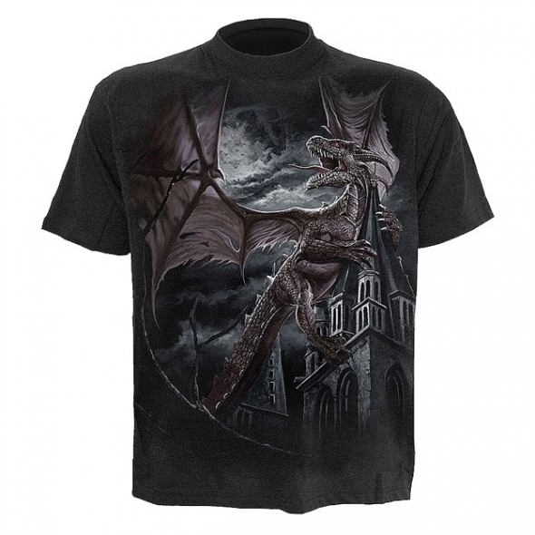 T-Shirt dragon "Dragon Kingdom" - XL / T-Shirts Dragons pour Hommes