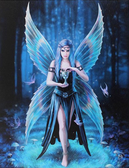 Toile sur chassis "Enchantment" / Anne Stokes