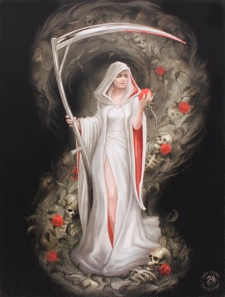 Toile sur chassis "Life Blood" / Anne Stokes