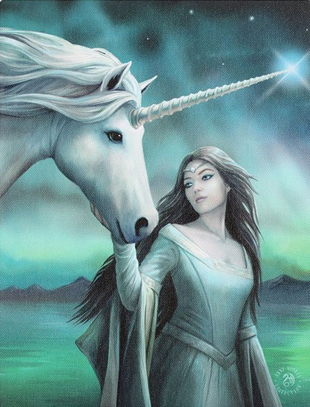 Toile sur chassis "North Star" / Anne Stokes