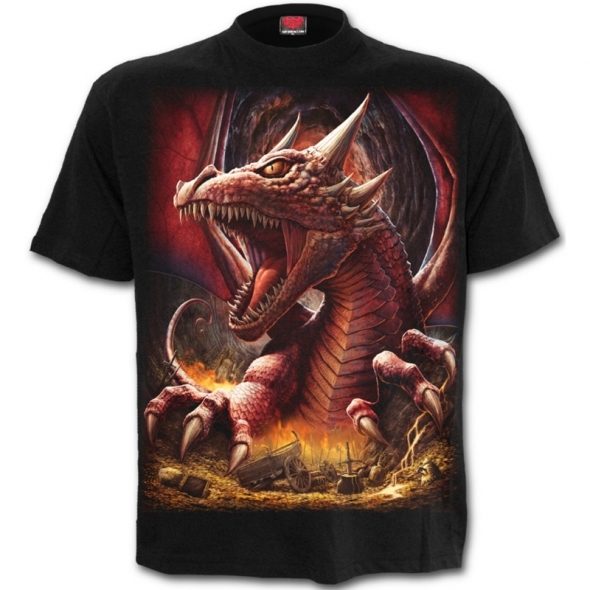 T-Shirt Dragon "Awake the Dragon" - M / T-Shirts Dragons pour Hommes