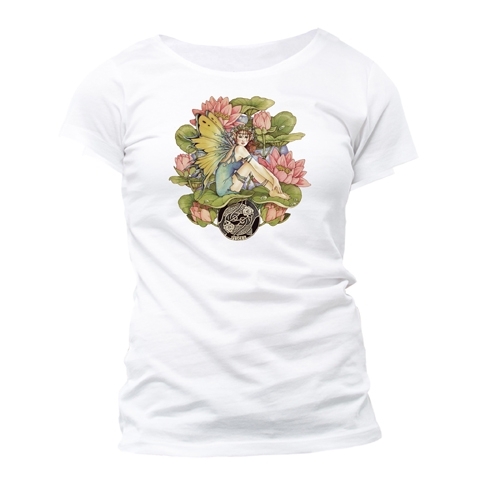 T-Shirt Fée du Zodiaque Linda Ravenscroft "Poisson" - L / Vêtements - Taille L