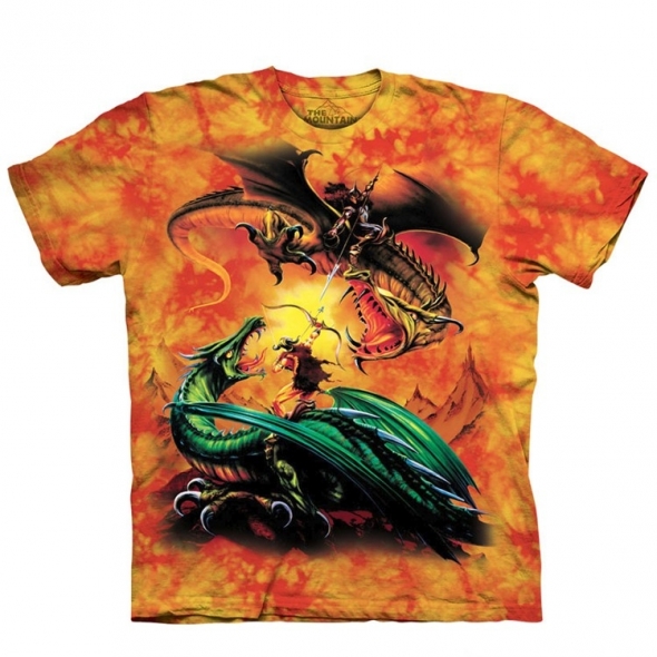 T-Shirt Dragons "The Duel" - XXL / Meilleurs ventes