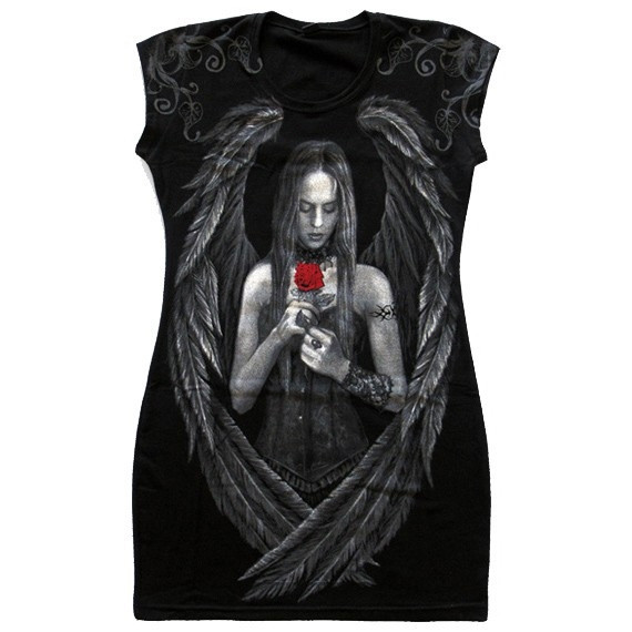 Tunique "Angel Heart" - L / T-Shirts Anges pour Femmes