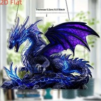 Acrylique Dragon &agrave; suspendre