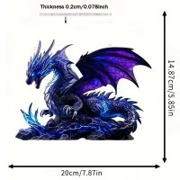 Acrylique Dragon &agrave; suspendre