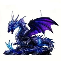 Acrylique Dragon &agrave; suspendre