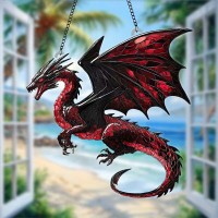 Acrylique Dragon &agrave; suspendre