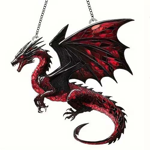 Acrylique &agrave; suspendre Dragon / Nouveaut&eacute;s