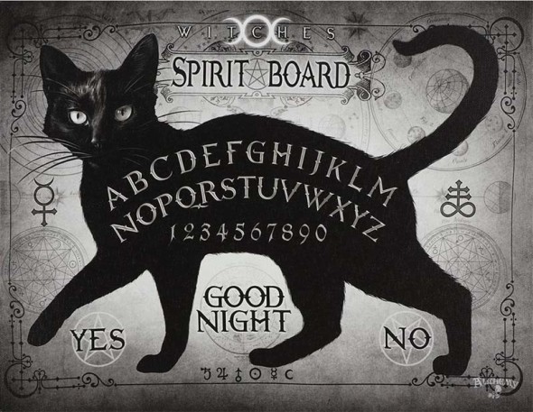 Toile sur châssis "Black Cat Spirit Board" / Meilleurs ventes