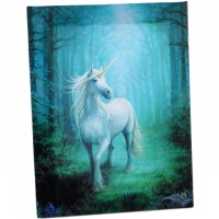 Anne Stokes toile sur chassis Forest Unicorn