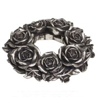 Applique gothique Alchemy Gothic Rose Wreath V65