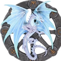 Applique Murale Anne Stokes Yule Dragon AS_57623