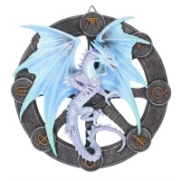 Applique Murale Anne Stokes Yule Dragon AS_57623