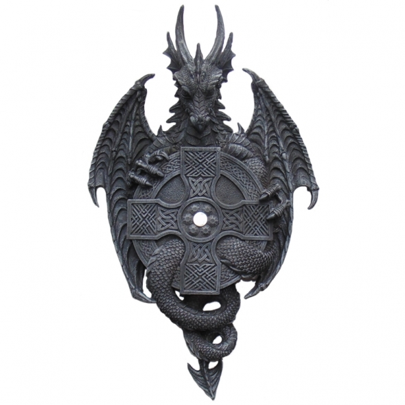 Applique Murale Dragon Noir / Décorations Murales Dragons