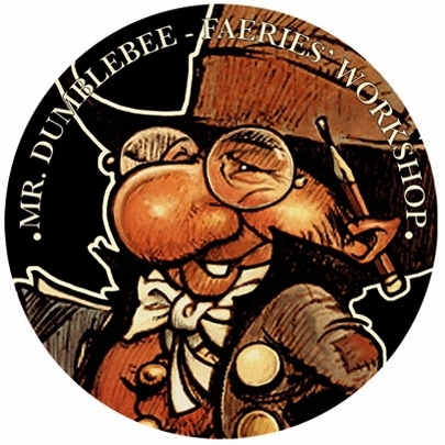 Badge Mr Dumblebee / Badges Féeriques